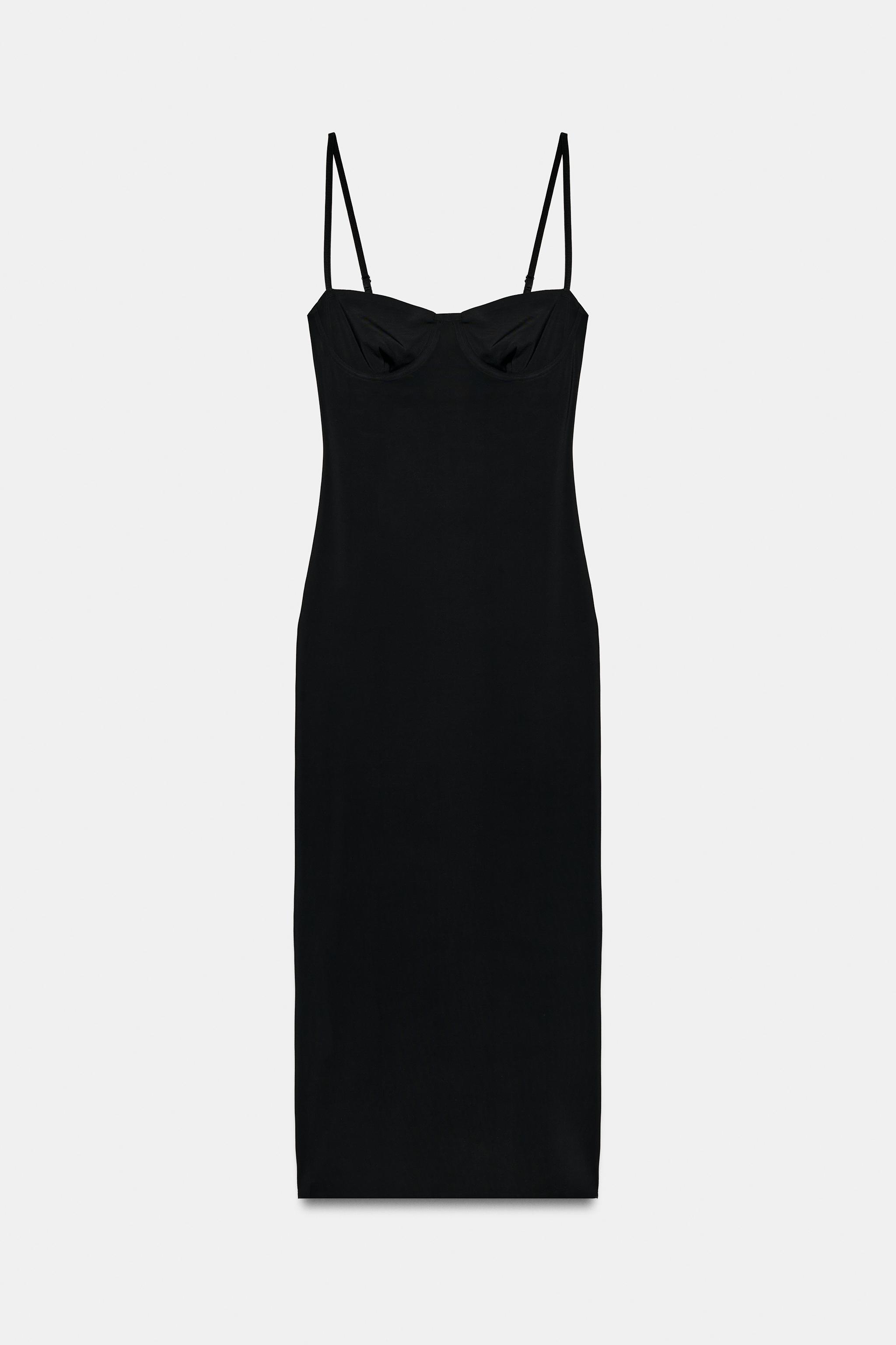 ROBE MI-LONGUE EN POLYAMIDE